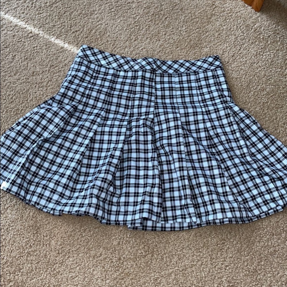 Plaid Tennis Skirt